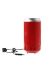 Cool Warm modes Mini USB PC Fridge Beverage Drink Cans Red