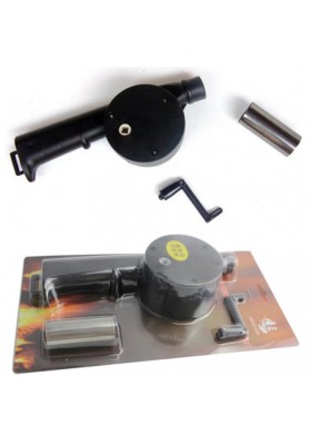 Hand Crank BBQ Air Blower for Outdoor Cooking Barbecue Tool