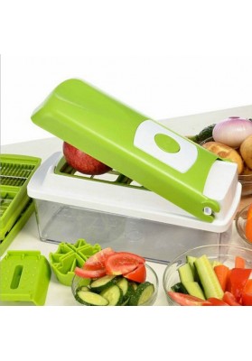 12pcs/Set Kitchen Multifunctional Shredder Machine Vegetables Fresh Fruit Salad Slicer Cutter