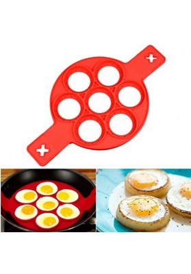 Non-stick Silicone Pancake Mold Egg Ring Maker