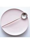 Stainless Steel Pink Dinner Spoon Home Kitchen Cutlery Flatware