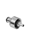 Stainless Steel Carbonation Cap Adapter
